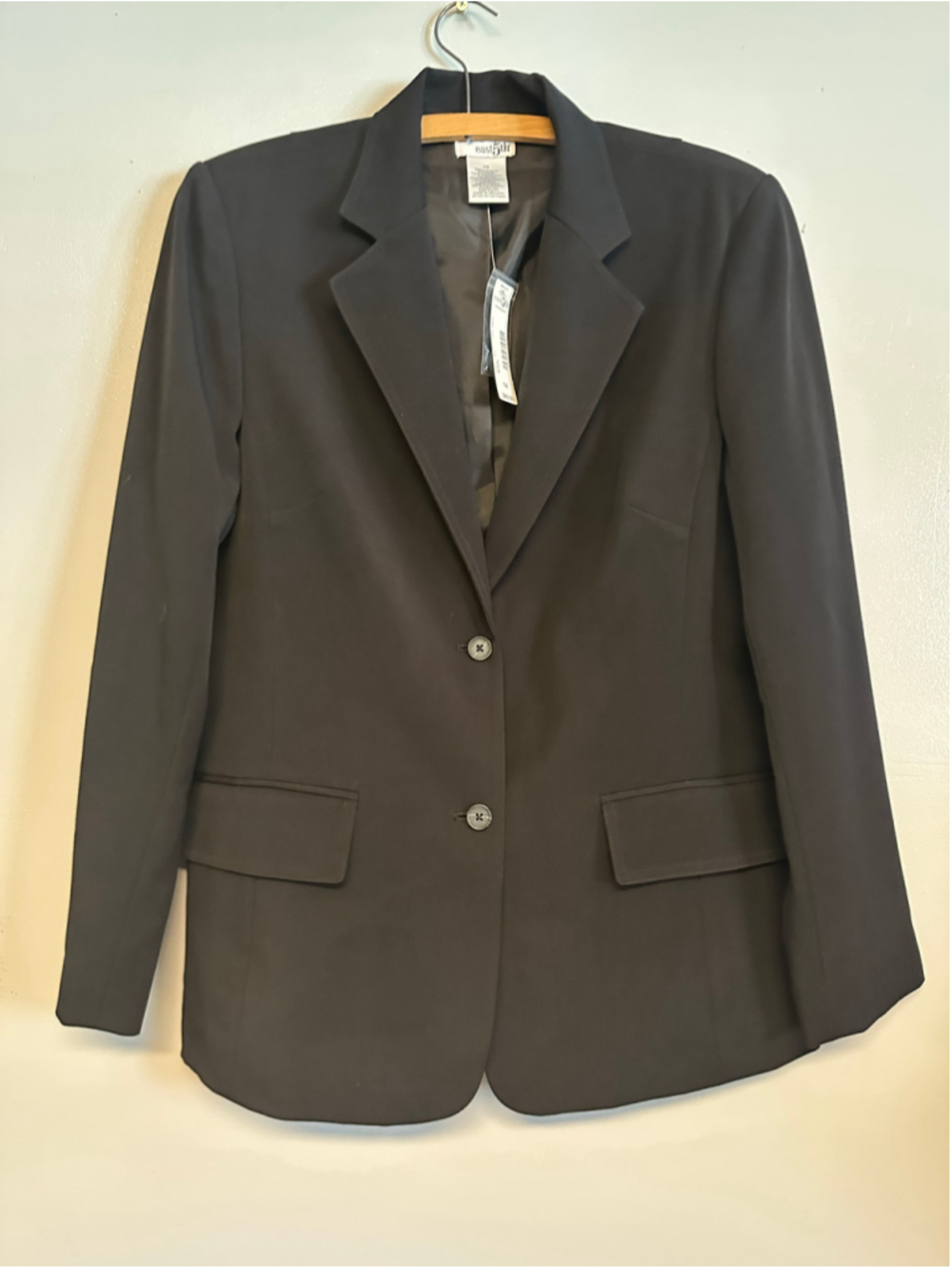 NWT East 5th Black Blazer Jacket Women’s Size 14